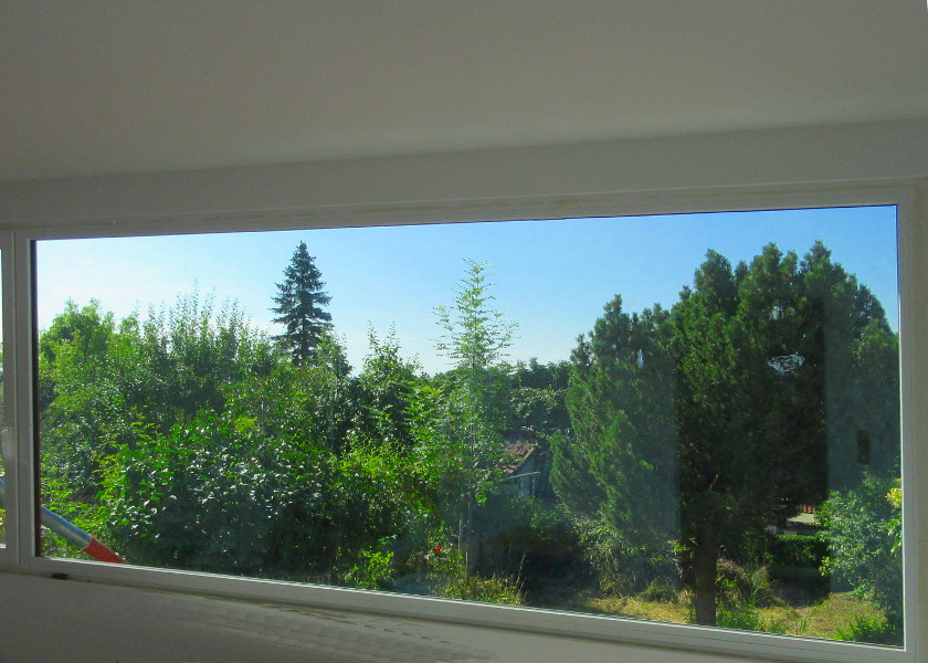 Panoramafenster im Neuwirtshaus.