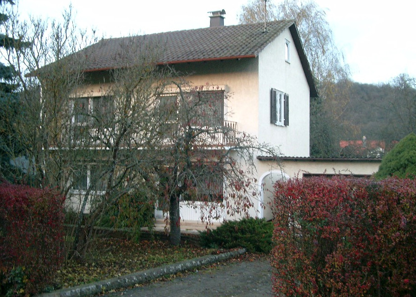 Ursprünglicher Zustand des Hauses vor dem Umbau.