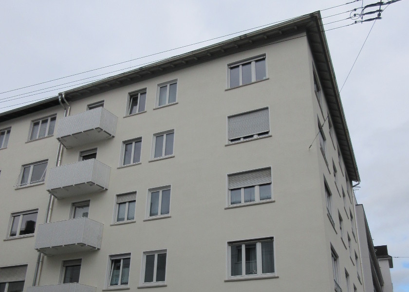 Balkonsanierung an einem Mehrfamilienhaus